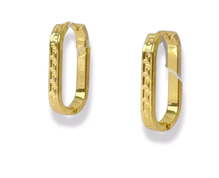 Untitled design (43) Long Hoop Earrings - Image 1