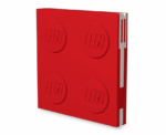 Notebook with Gel Pen Square Red - Image 