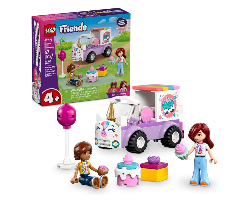 Untitled design (57) Unicorn Cake Delivery Car - Image 1