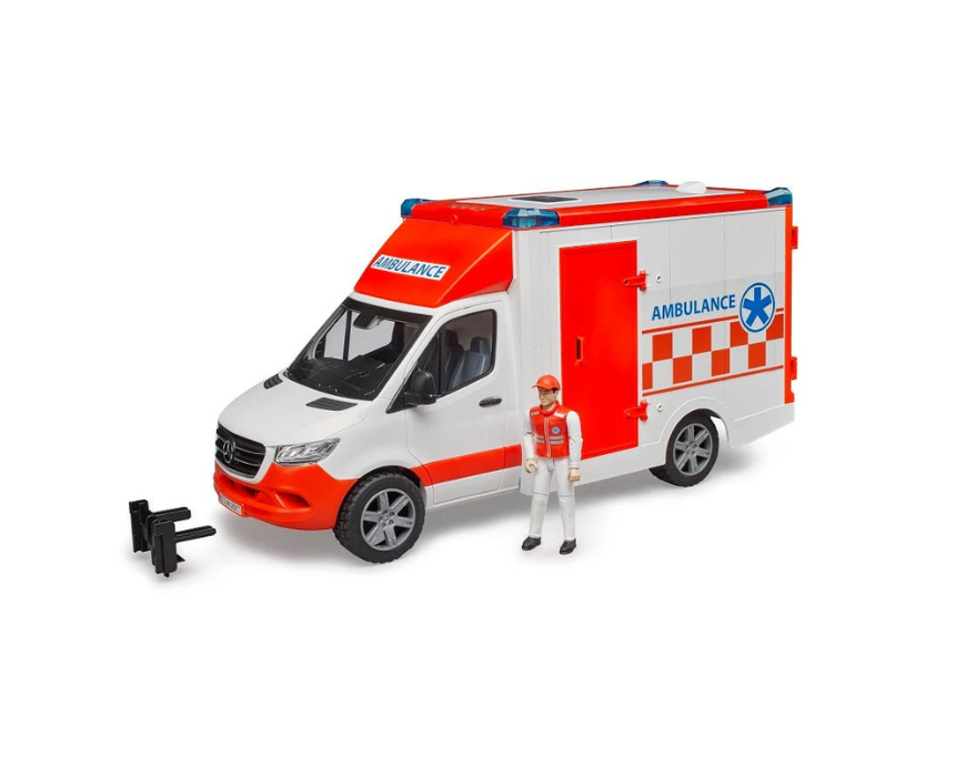 Untitled design (58) Mega Blocks Sprinter Ambulance - Image 1