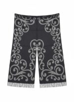 Grey Boho Poncho - Image 