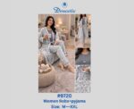 Doucette Women’s 3-Piece Robe & Pyjama Set in Grey - Image 