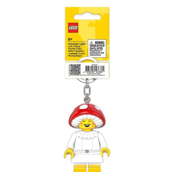Iconic Mushroom Sprite Minifigure Key Light