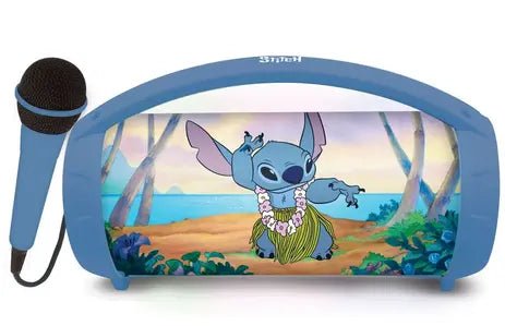 Disney Stitch Bluetooth Speakers with Lights & Mic