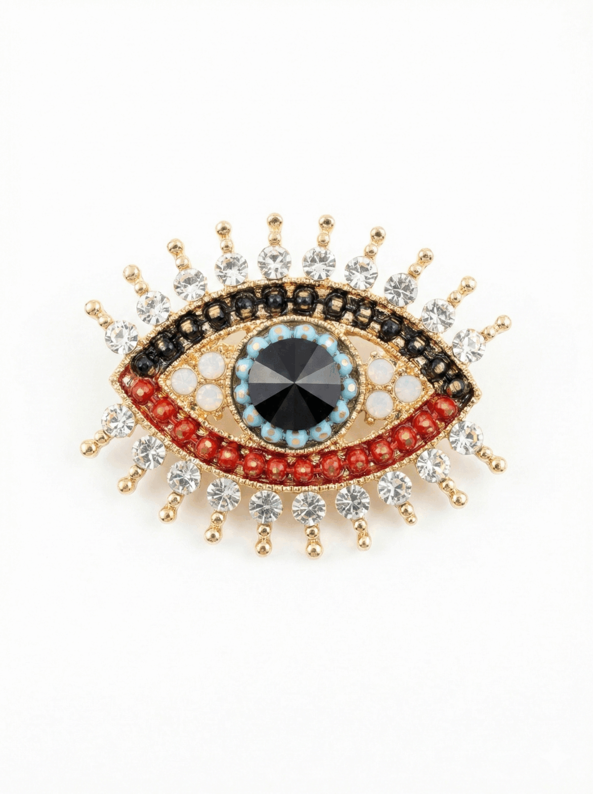vintage-style-sunburst-evil-eye-brooch-gold-tone-crystal-protection-pin-1 Vintage-Style Sunburst Evil Eye Brooch | Gold-Tone Crystal Protection Pin