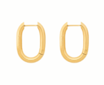 Thick Huggie Earrings Women - Image 