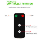 Rechargeable Remote-Controlled Green Roof Laser Lights Set - Image 