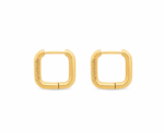 Frame Small Huggie Earrings For Women - Image 