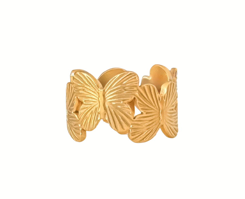 1 Dancing Wings Adjustable Ring - Image 1