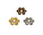 Pearl Flower Waist Buckle - Image 