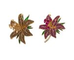 Lily Crystal Brooch - Image 