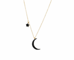 Black Moon Necklace - Image 