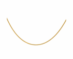 Rounded Basic Snake Necklace - Image 