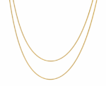 Snake Chain Necklace Layered Style - Image 