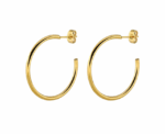 Small Minimalist Hoops Earrings - Image 