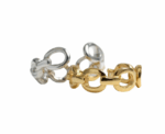 Adjustable Linked Chains Ring - Image 