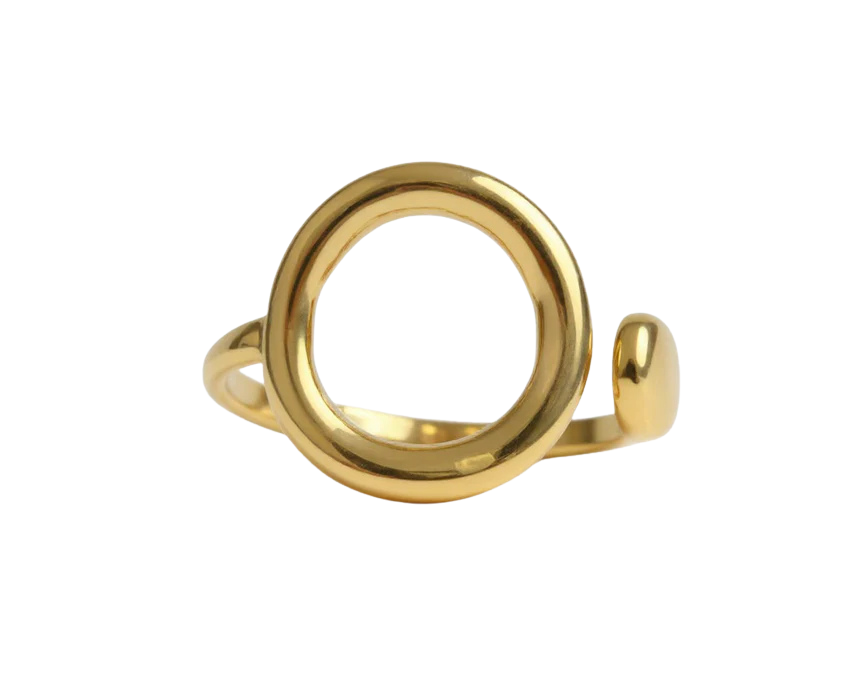 1 Irregular Shape Ring Adjustable Style - Image 1