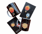 Illustration Double Set - 2 Mugs, 2 Notebooks - Image 