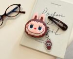 Labubu Galaxy Buds Case With Keychain - Image 