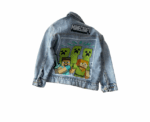 Kids Minecraft Denim Jacket - Image 