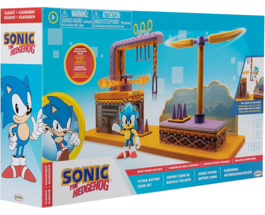 1 Sonic Flying Battery Zone Playset Toy - Image 1