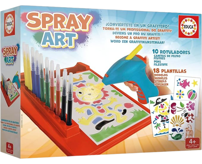 1 Kids Spray Art Kit Educa - Image 1