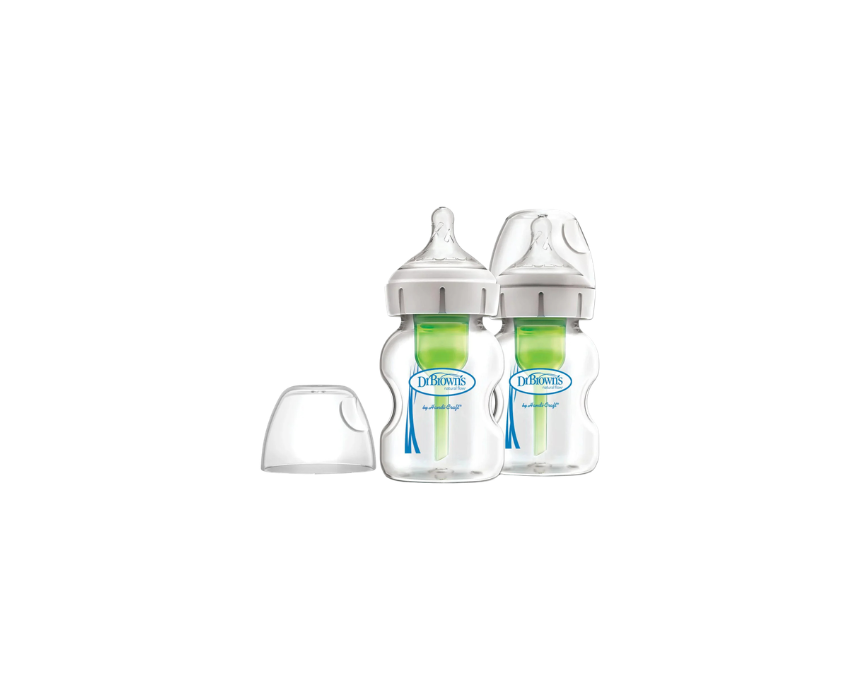 1 Baby Anti Colic Glass Bottles - Image 1
