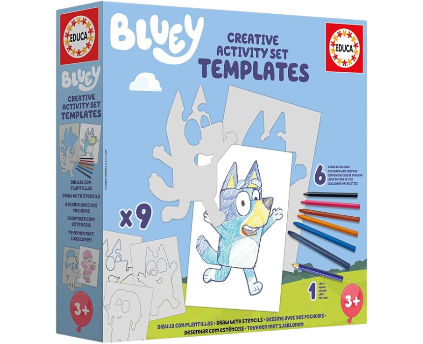 1 Educa Bluey Creative Set Templates - Image 1
