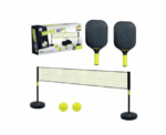Kids Racket Set Adjustable Net - Image 