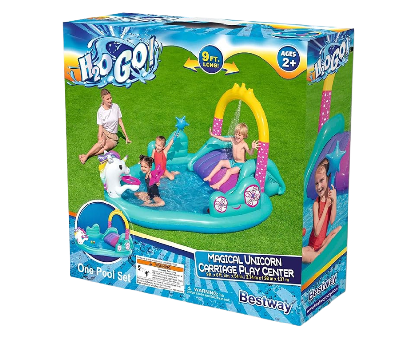 1 Kids Unicorn Pool Playset H2OGO - Image 1