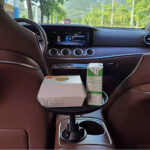 Car Steering Food Tray & Phone Holder - Image 