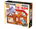 HEADU MONTESSORI FIRST PUZZLE THE FARM - Image 