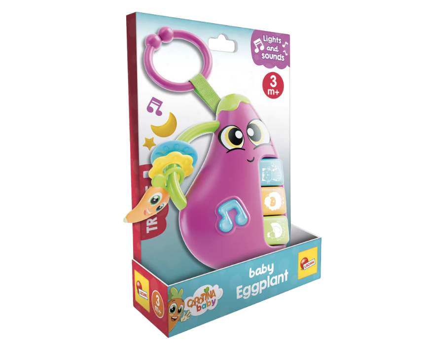 1 Carotina Baby Eggplant Toy - Image 1