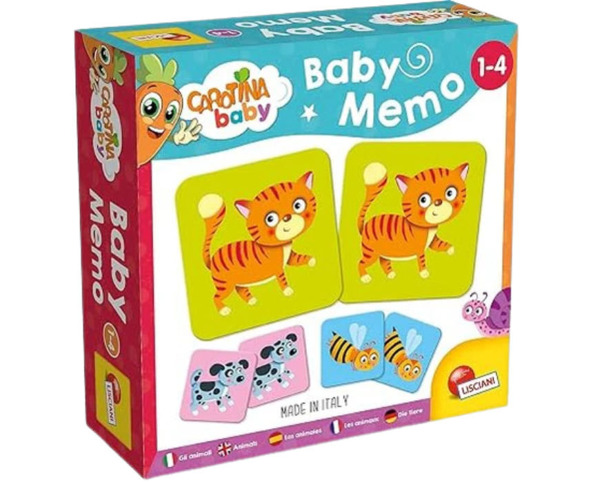 1 CAROTINA Baby Animal Memory Game - Image 1