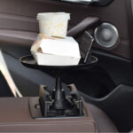 Car Steering Food Tray & Phone Holder - Image 