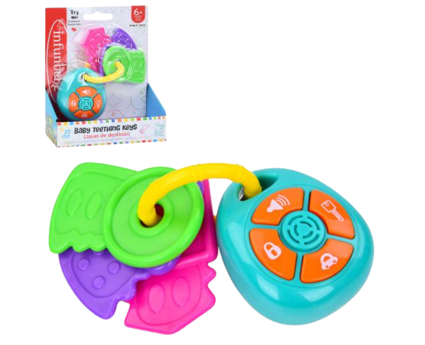 1 Baby Teething Keys Toy - Image 1