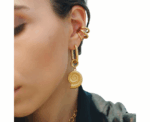 Golden Fusion Earrings Set - Image 