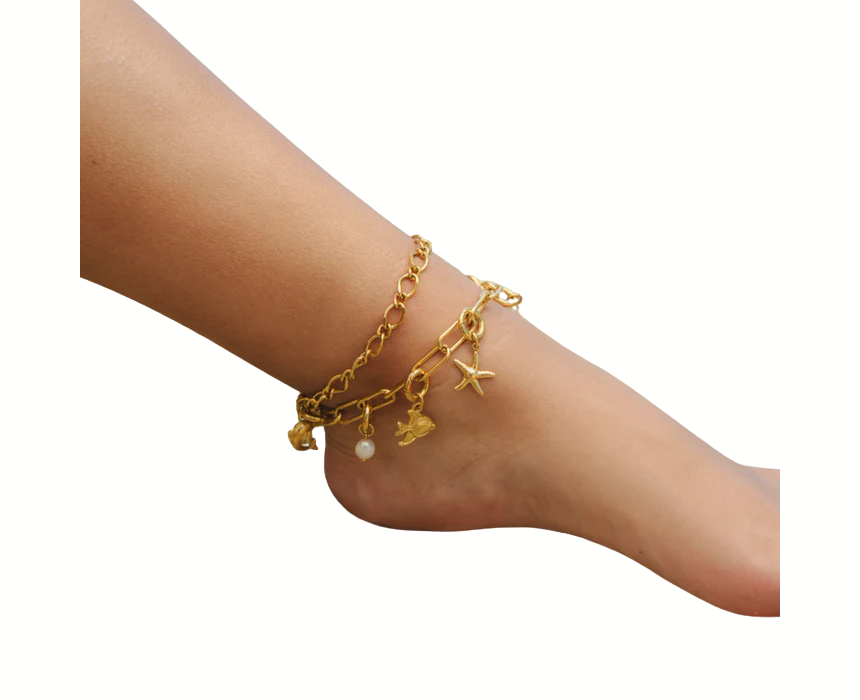 1 Stacking Anklets Set - Image 1