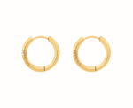 Pure Orbit Small Huggie Earrings - Image 