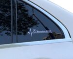 Heartbeat Reflective Car Sticker - Image 