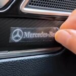 Metallic Logo Mini Car Stickers - Image 