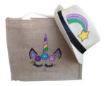 Handpainted Customizable Beach Bags - Image 