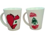 Handpainted White Mug - Image 