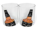 Handpainted Whiskey Glasses - Image 
