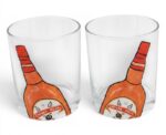 Handpainted Whiskey Glasses - Image 