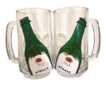 Handpainted Beer Glasses - Image 