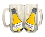 Handpainted Beer Glasses - Image 