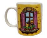 Handpainted White Mug - Image 