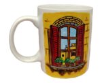 Handpainted White Mug - Image 
