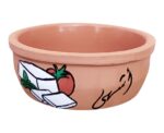 Handpainted Pottery Breakfast Bowls - Image 